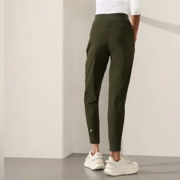 Athleta Headlands Hybrid Joggers in Aspen Olive - Picture 1 of 7
